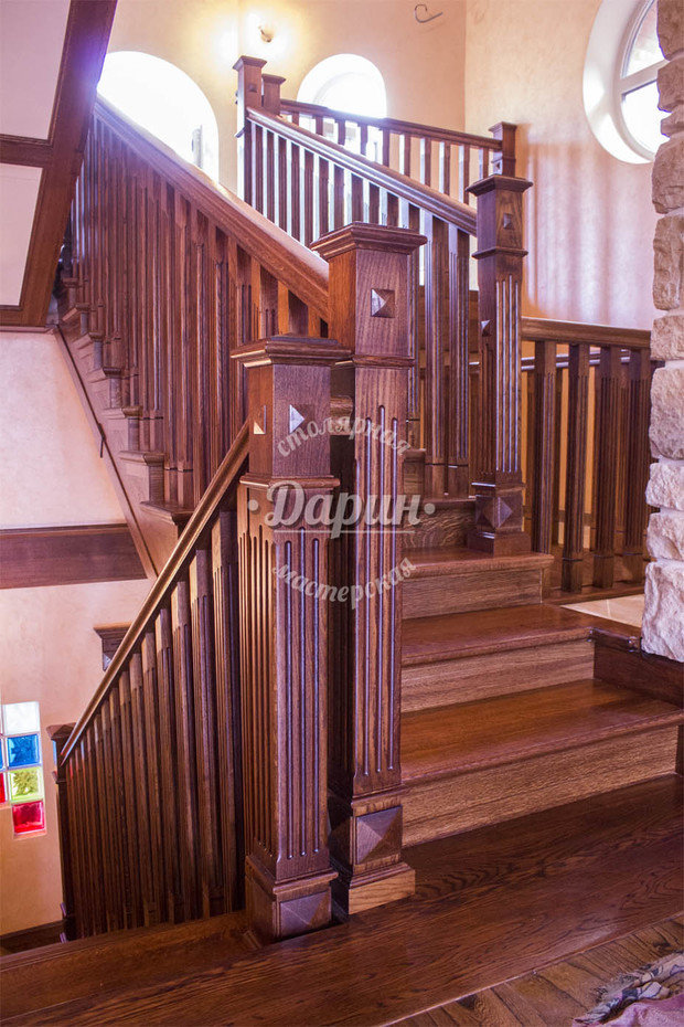 Фото из портфолио Лестница в классическом английском стиле – фотографии дизайна интерьеров на INMYROOM