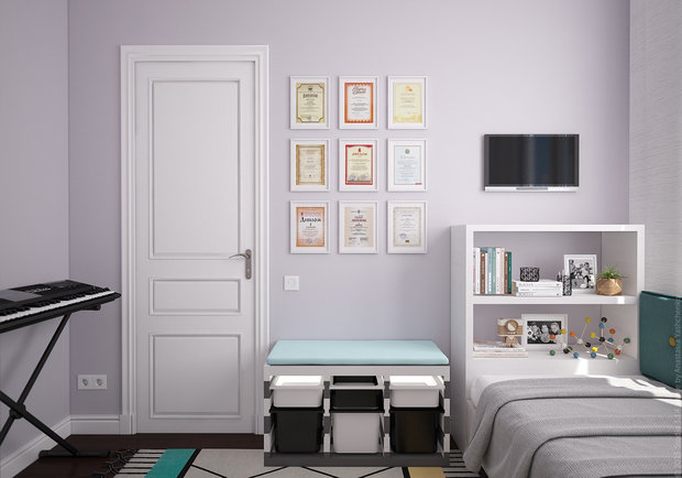 Фото из портфолио Американская классика – фотографии дизайна интерьеров на INMYROOM