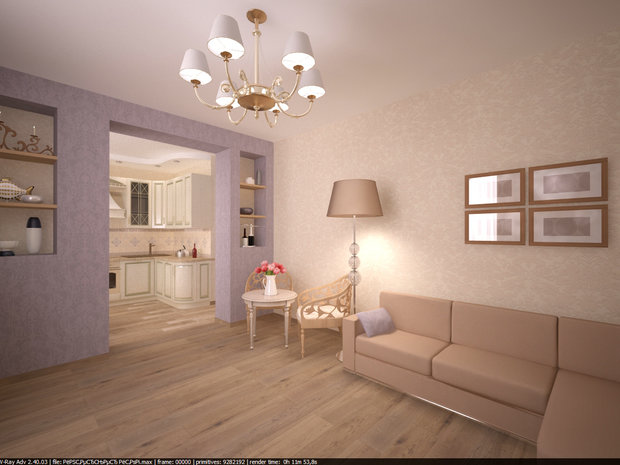 Фото из портфолио Квартира 45 кв.м.  – фотографии дизайна интерьеров на INMYROOM