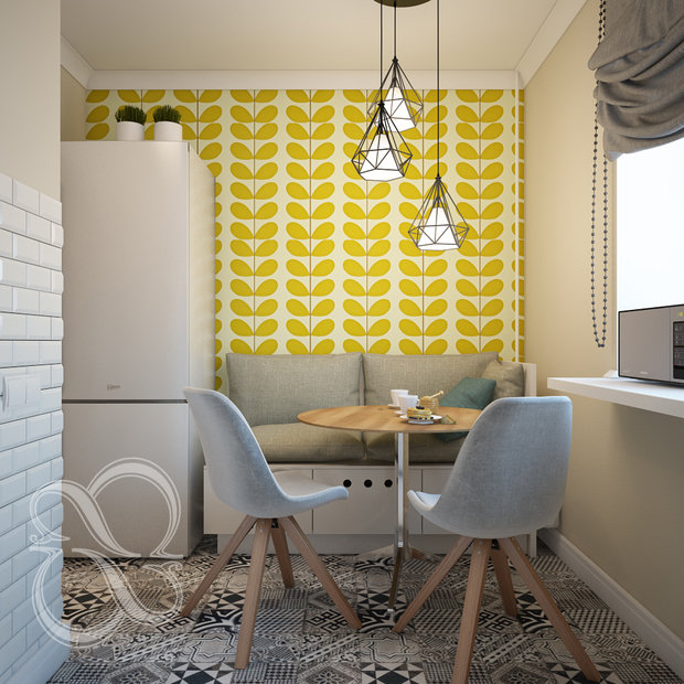 Фото из портфолио Проект: Micro Yellow Life – фотографии дизайна интерьеров на INMYROOM