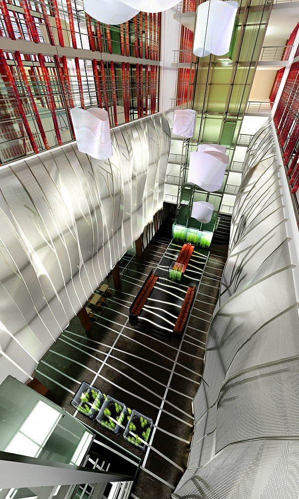 Фото из портфолио Вариант офисного центра. – фотографии дизайна интерьеров на INMYROOM