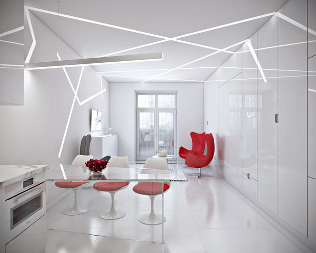 Фото из портфолио Квартира «Гравитация», 39 кв.м. – фотографии дизайна интерьеров на INMYROOM