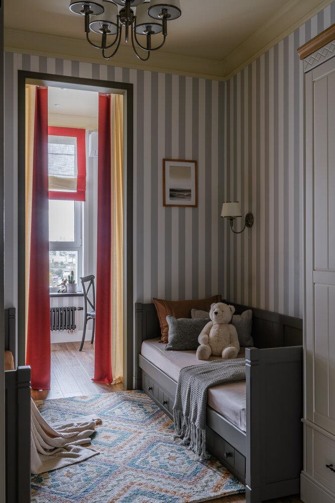 Фотография: Детская в стиле Современный, Эклектика, Квартира, Проект недели, Москва, Монолитный дом, 4 и больше, Более 90 метров, Кристина Чернова – фото на INMYROOM Фотография: Детская в стиле Современный, Эклектика, Квартира, Проект недели, Москва, Монолитный дом, 4 и больше, Более 90 метров, Кристина Чернова – фото на INMYROOM