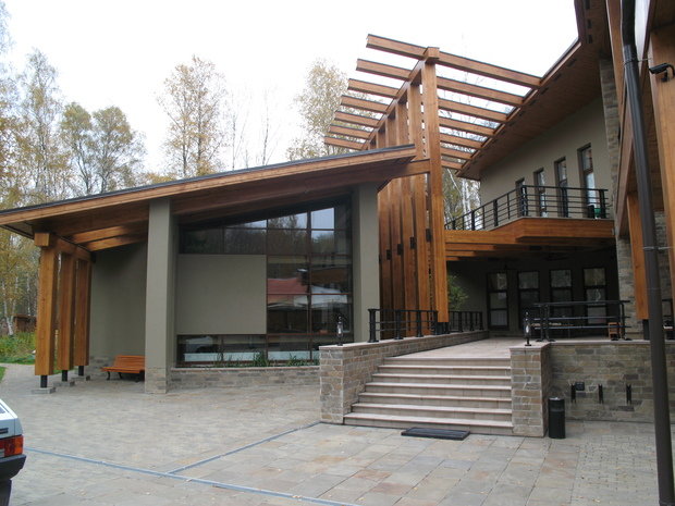 Фото из портфолио Дом на Киевском шоссе – фотографии дизайна интерьеров на INMYROOM