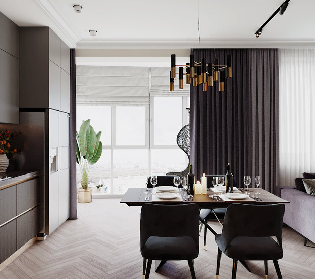 Фото из портфолио Квартира в ЖК Столичный – фотографии дизайна интерьеров на INMYROOM