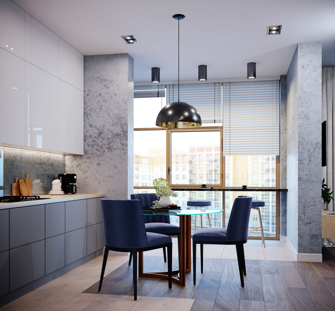 Фото из портфолио Дизайн-проект частной квартиры ЖК "Рассказово" 47,1 м² – фотографии дизайна интерьеров на INMYROOM Фото из портфолио Дизайн-проект частной квартиры ЖК "Рассказово" 47,1 м² – фотографии дизайна интерьеров на INMYROOM