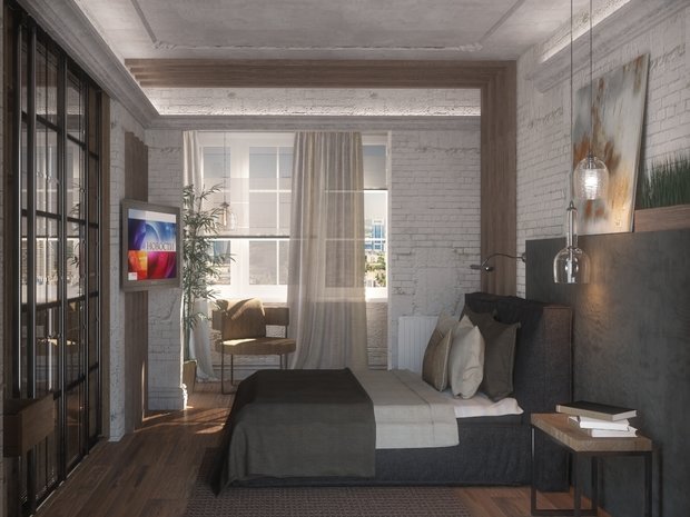 Фото из портфолио Лофт – фотографии дизайна интерьеров на INMYROOM