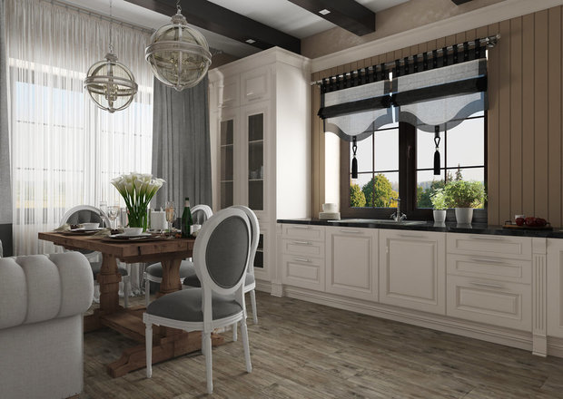 Фотография: Кухня и столовая в стиле Прованс и Кантри, Скандинавский, Современный, Декор интерьера, Дом, Декор, Мебель и свет, Советы, Дача, Особняк, Шале, Эко, Дом и дача, энциклопедия_интерьер – фото на INMYROOM