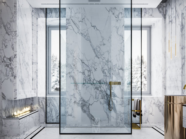 Фото из портфолио Интерьер кв в Москве 180м2 – фотографии дизайна интерьеров на INMYROOM