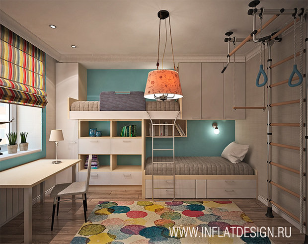 Фото из портфолио Трехкомнатная квартира – фотографии дизайна интерьеров на INMYROOM