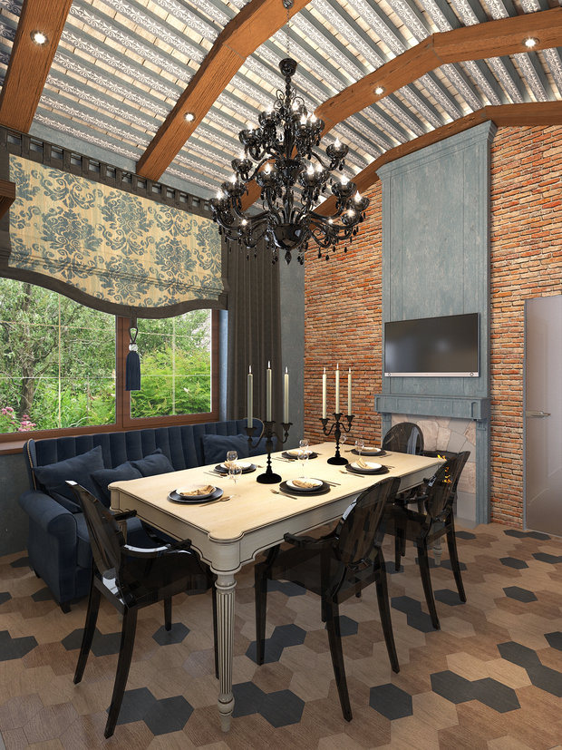 Фото из портфолио Дизай-проект банного комплекса в частном доме – фотографии дизайна интерьеров на INMYROOM