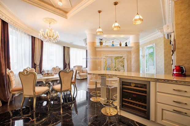 Фото из портфолио Фото классической кухни по проекту от Батенькофф  – фотографии дизайна интерьеров на InMyRoom.ru