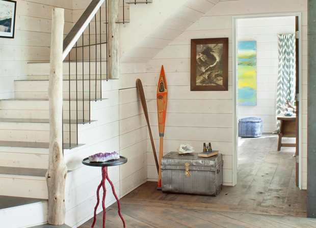 Фотография: Прихожая в стиле Эко, Декор интерьера, Дом, США, Дача, Коричневый – фото на INMYROOM