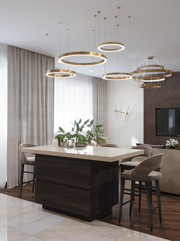 Фото из портфолио Vanilla&chocolate – фотографии дизайна интерьеров на INMYROOM
