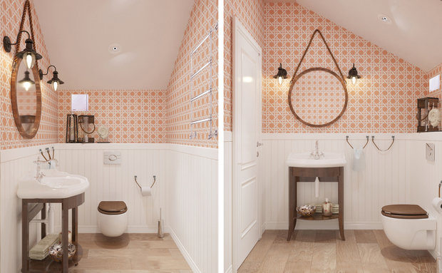 Фото из портфолио Шале с морским характером – фотографии дизайна интерьеров на InMyRoom.ru