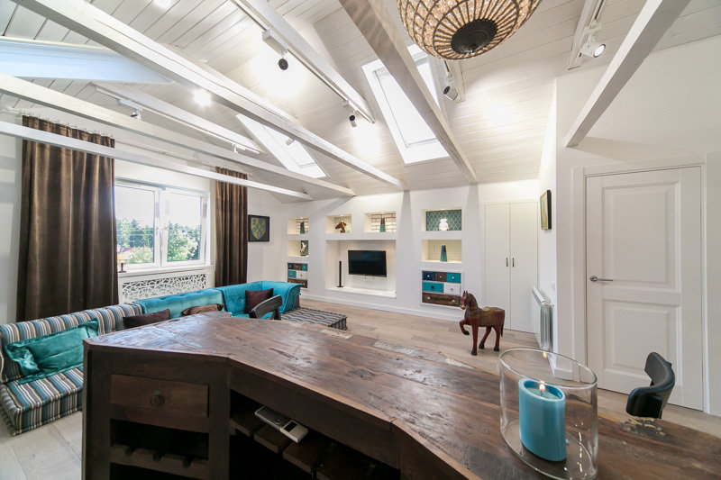 Фотография: Прочее в стиле , Интерьер комнат, Дача, Дачный ответ, Мансарда – фото на INMYROOM Фотография: Прочее в стиле , Интерьер комнат, Дача, Дачный ответ, Мансарда – фото на INMYROOM