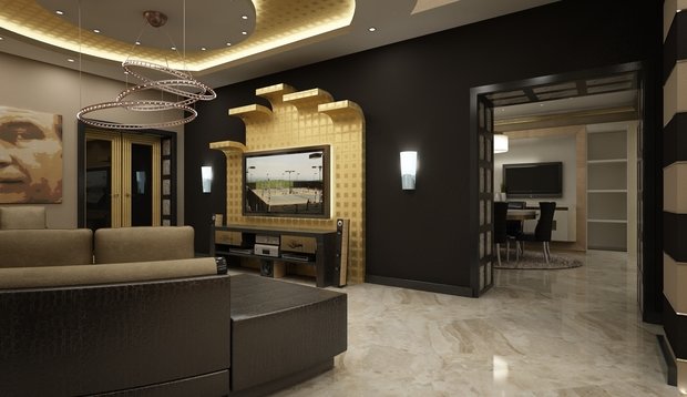 Фото из портфолио Квартира в стиле ар-деко – фотографии дизайна интерьеров на INMYROOM