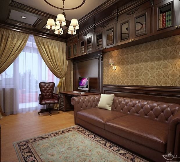 Фото из портфолио кабинет – фотографии дизайна интерьеров на InMyRoom.ru