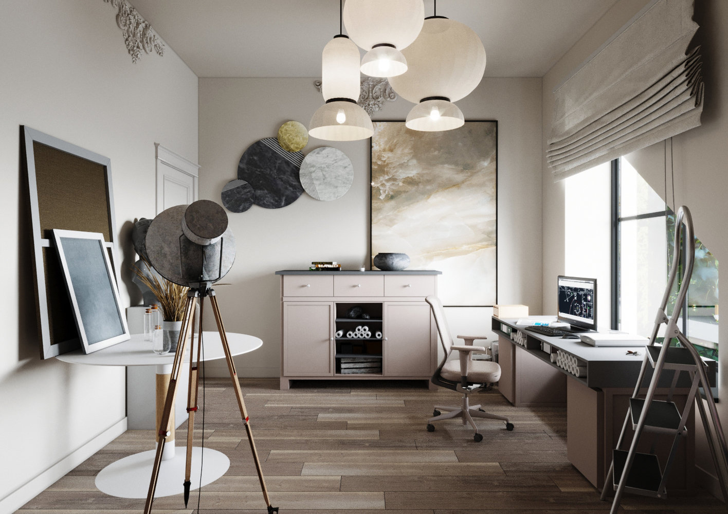 Фотография: Кабинет в стиле Современный, Дом, Ariston, Проект недели, 4 и больше, Более 90 метров, Уфа, Isometrio, Dune 1 R – фото на INMYROOM Фотография: Кабинет в стиле Современный, Дом, Ariston, Проект недели, 4 и больше, Более 90 метров, Уфа, Isometrio, Dune 1 R – фото на INMYROOM