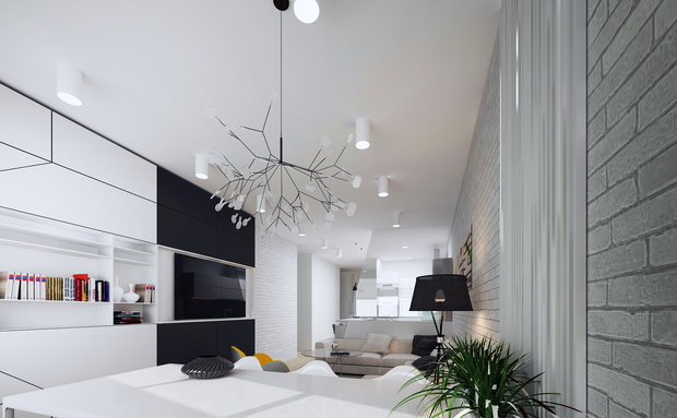 Фото из портфолио Park Avenue Apartment – фотографии дизайна интерьеров на INMYROOM