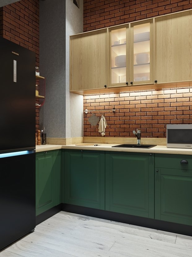 Фото из портфолио Офис в стиле лофт по-домашнему – фотографии дизайна интерьеров на INMYROOM