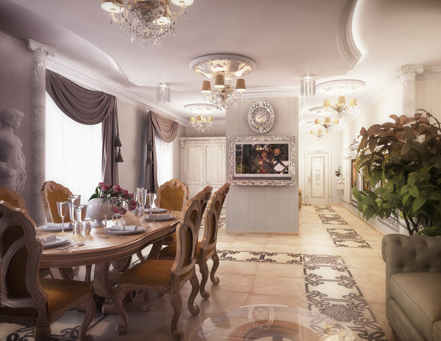Фото из портфолио Квартира в классическом стиле в Харькове – фотографии дизайна интерьеров на INMYROOM