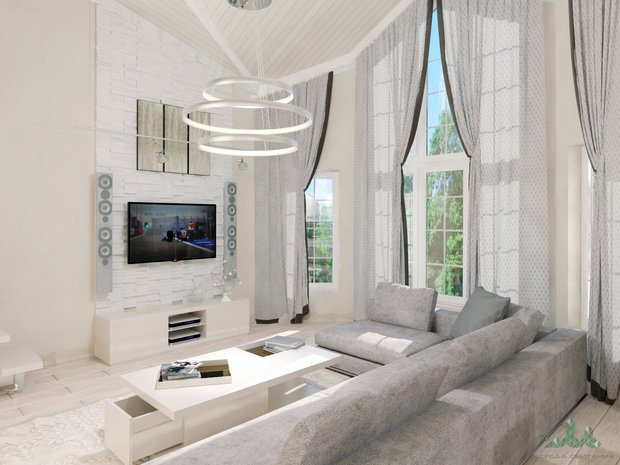 Фото из портфолио Загородный дом – фотографии дизайна интерьеров на INMYROOM