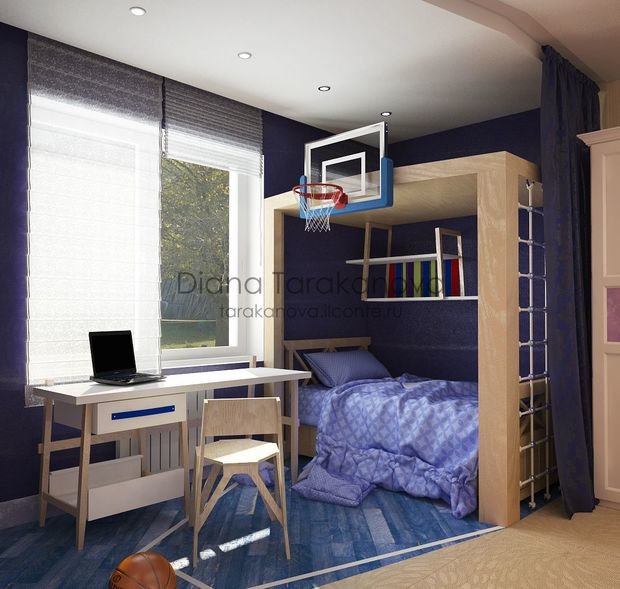 Фото из портфолио Детская для двоих – фотографии дизайна интерьеров на INMYROOM