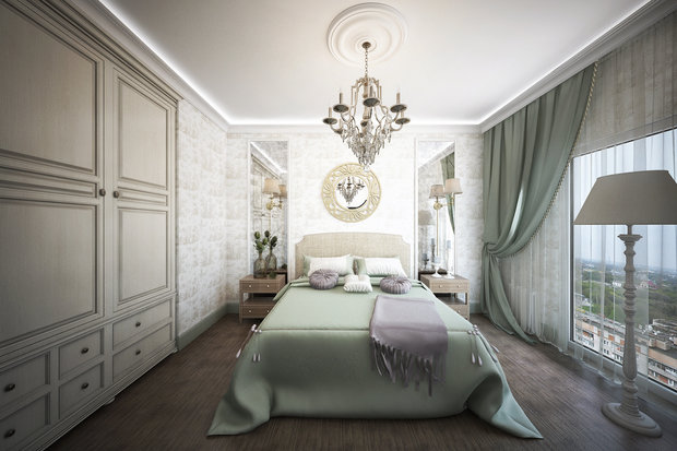 Фото из портфолио Лиловые мечты – фотографии дизайна интерьеров на INMYROOM