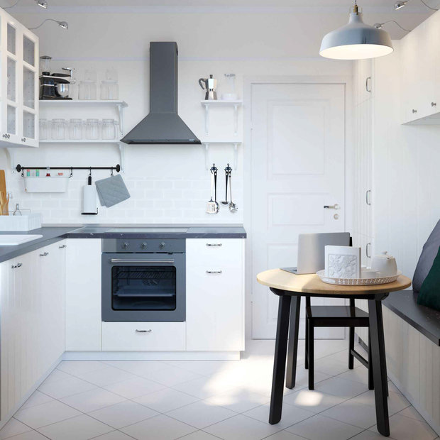 Фотография: Кухня и столовая в стиле Скандинавский, Гид, ИКЕА, П-44 – фото на INMYROOM