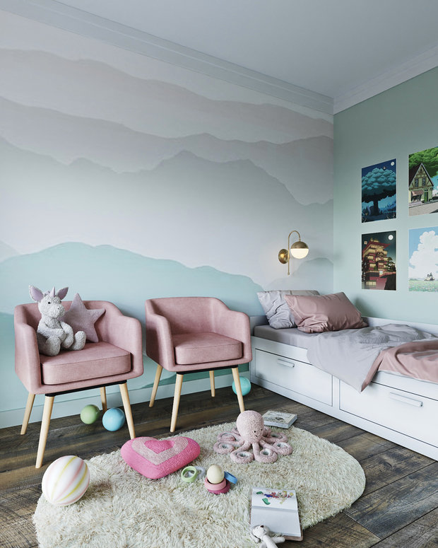 Фото из портфолио Деская комната – фотографии дизайна интерьеров на INMYROOM