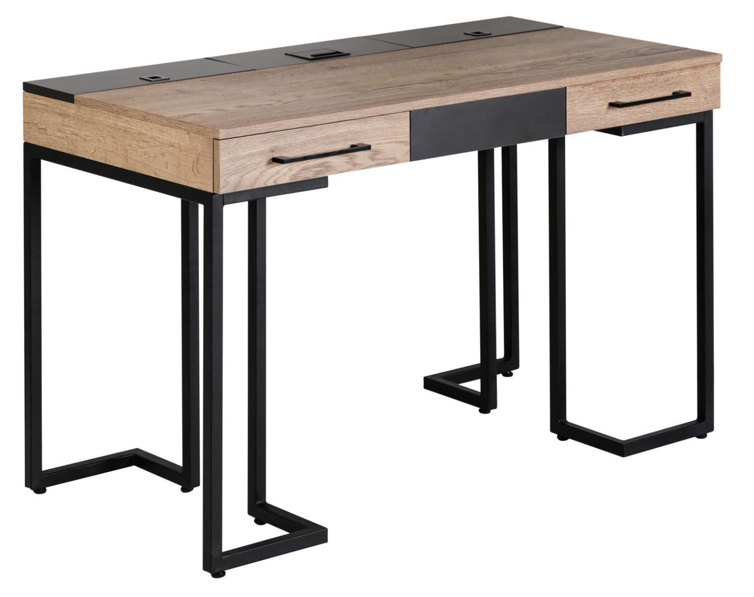 Стол рабочий Loft с двумя выдвижными ящиками 