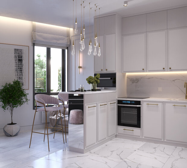 Фото из портфолио Квартира в  ЖК «КРЫЛЬЯ», 37 м² – фотографии дизайна интерьеров на INMYROOM