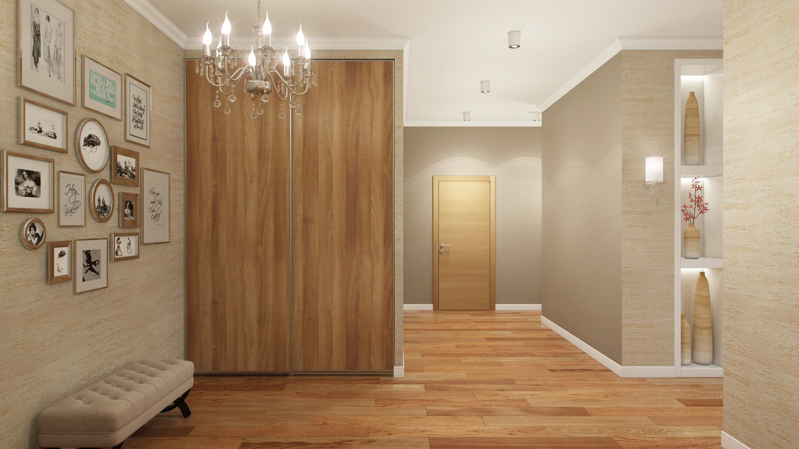 Фотография: Прихожая в стиле Современный, Квартира, Проект недели, Санкт-Петербург, новостройка, Дарья Пикова, Монолитный дом, 4 и больше, Более 90 метров – фото на INMYROOM