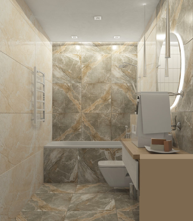 Фото из портфолио Квартира в Идель Тауэр Уфа – фотографии дизайна интерьеров на INMYROOM