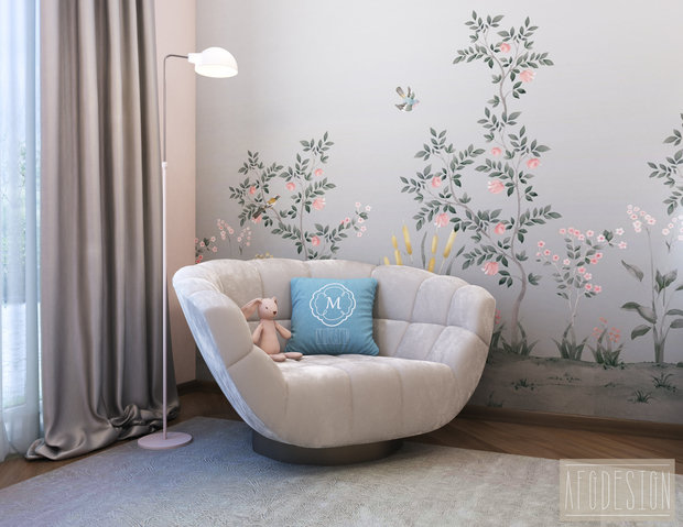 Фото из портфолио Уютный загородный дом - детская зона – фотографии дизайна интерьеров на INMYROOM