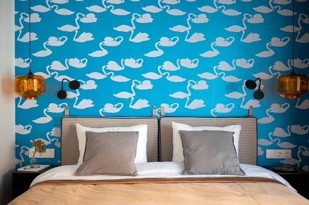 Фотография: Спальня в стиле Скандинавский, Современный, Эклектика, Квартира, Проект недели, Пермь, 2 комнаты, 40-60 метров, Яна Сушкова – фото на INMYROOM