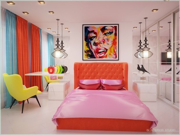 Фото из портфолио Квартира в стиле Поп-Арт – фотографии дизайна интерьеров на INMYROOM