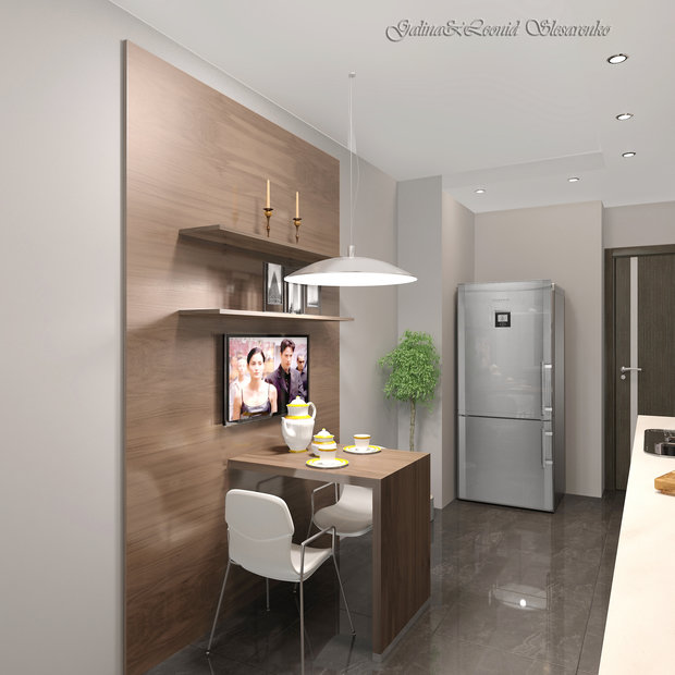 Фото из портфолио Ленинградская – фотографии дизайна интерьеров на InMyRoom.ru