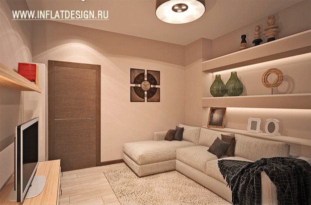 Фото из портфолио Квартира в центре – фотографии дизайна интерьеров на INMYROOM
