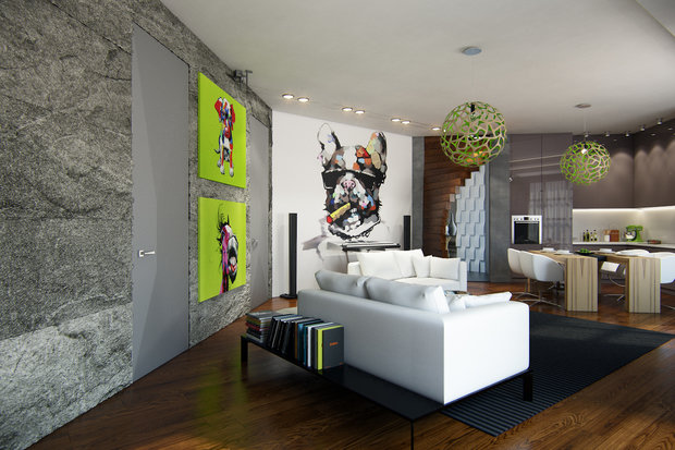 Фото из портфолио Дерзость и молодость  – фотографии дизайна интерьеров на INMYROOM