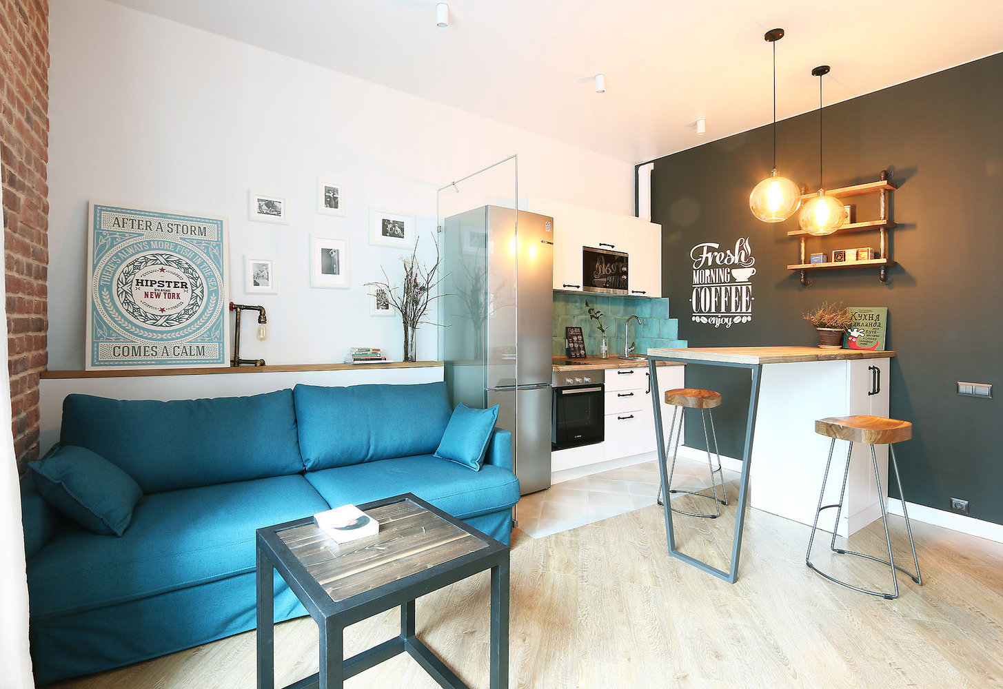 Фото из портфолио Квартира-студия ЖК "Фили Град" – фотографии дизайна интерьеров на INMYROOM Фото из портфолио Квартира-студия ЖК "Фили Град" – фотографии дизайна интерьеров на INMYROOM