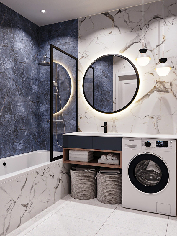 Фото из портфолио Санузел – фотографии дизайна интерьеров на INMYROOM