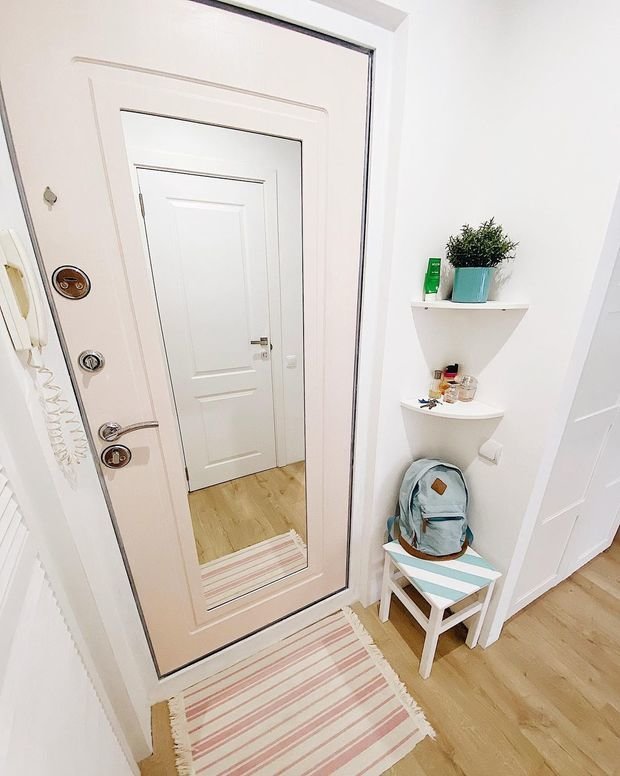 Фотография: Прихожая в стиле Скандинавский, Ремонт на практике – фото на INMYROOM