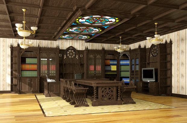 Фото из портфолио Коллекция Готика – фотографии дизайна интерьеров на INMYROOM