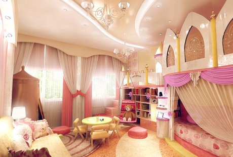 Детская комната для девочки 