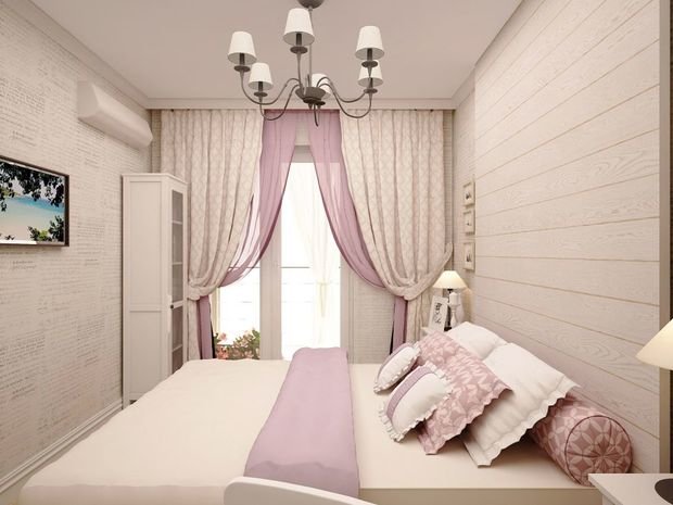 Фото из портфолио Спальня 2-к квартира в ж/к АСТРА – фотографии дизайна интерьеров на INMYROOM