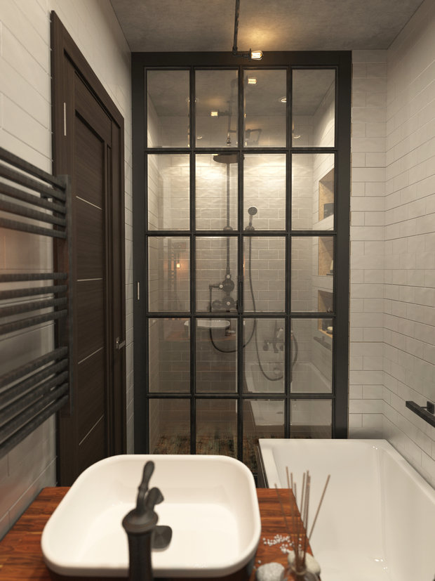 Фото из портфолио В стиле Loft – фотографии дизайна интерьеров на INMYROOM