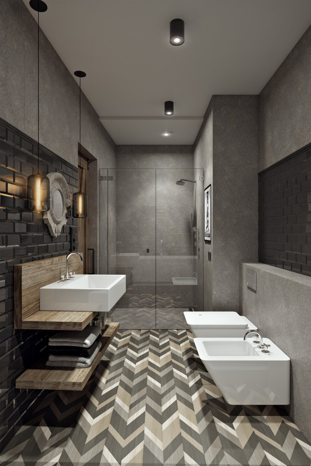 Фото из портфолио LOFT жкМосфильмовский – фотографии дизайна интерьеров на INMYROOM