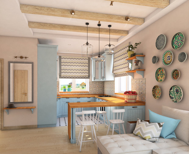 Фото из портфолио Море внутри! – фотографии дизайна интерьеров на INMYROOM